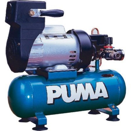 PUMA , Portable Electric Air Compressor, 1 HP, 1.5 Gallon, Hot Dog, 2.2 CFM LA5706